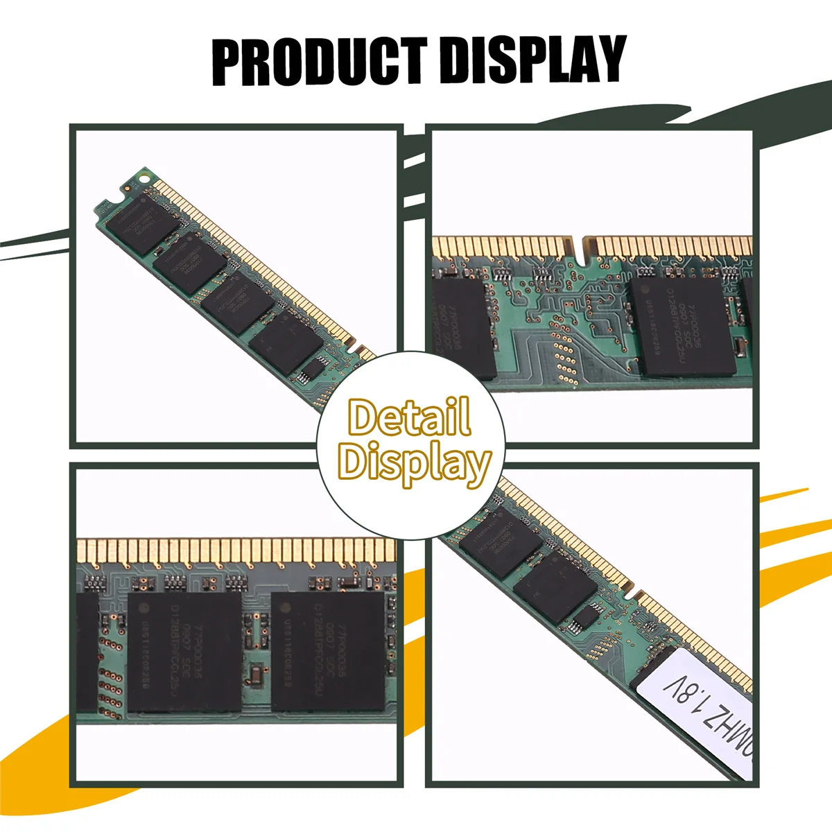 RIRI DDR2 800 МГц PC2 6400 2 ГБ 240 контактов для настольной оперативной памяти