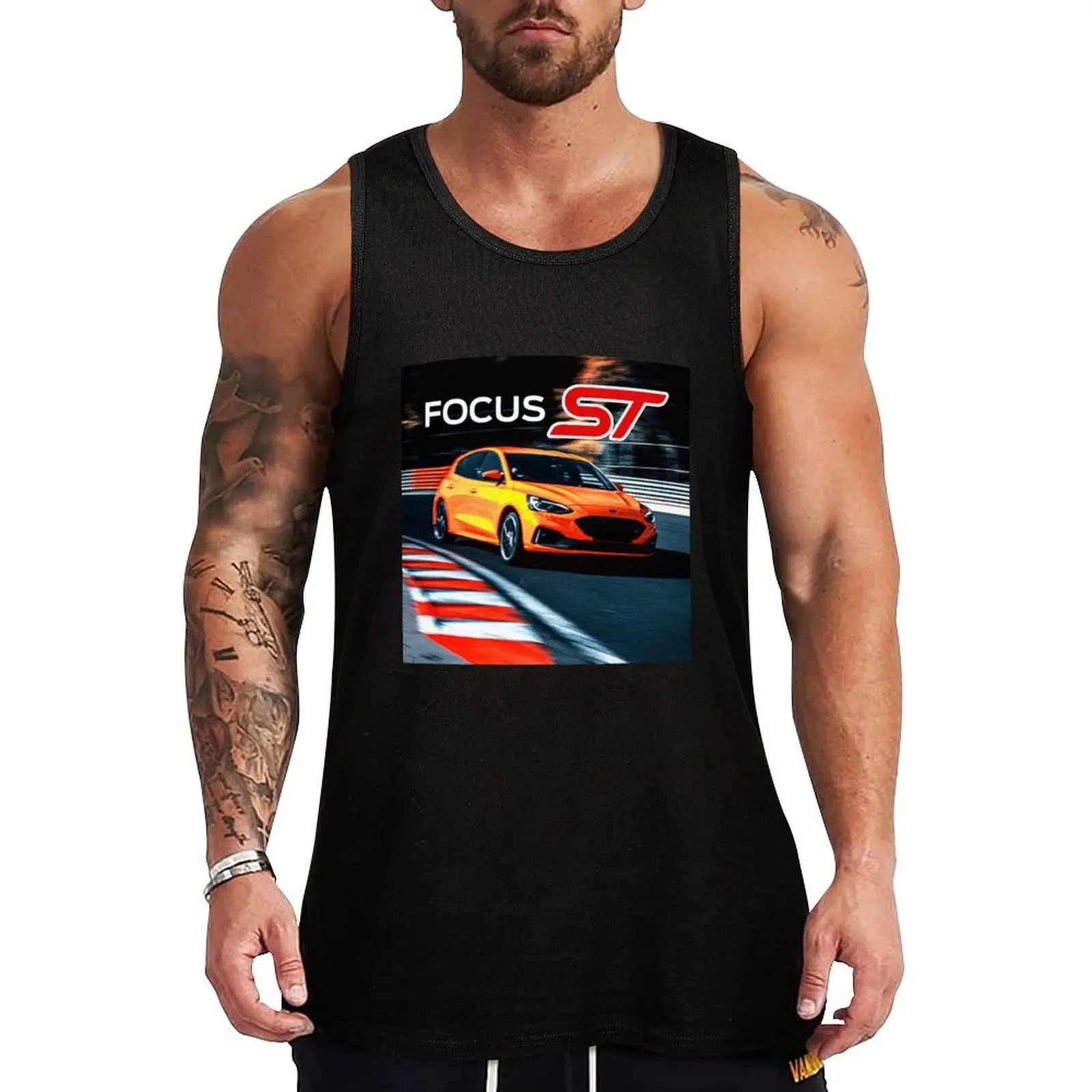 Focus ST Tank Top basketball clothing gym t-shirts gym Men's t-shirts