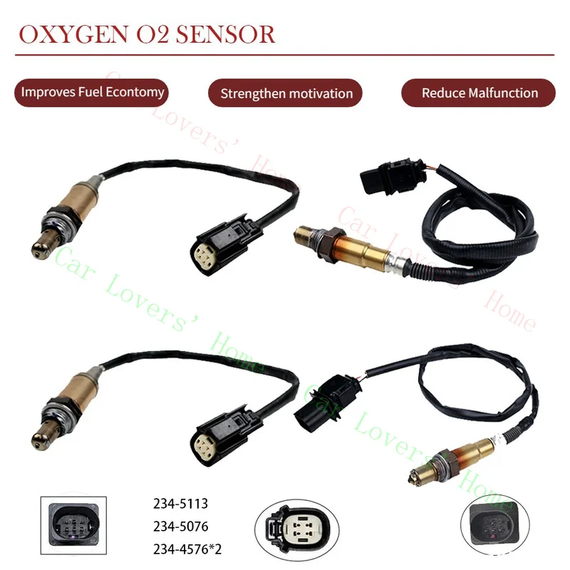 

A+ 4X .. Датчик кислорода O2 вверх и вниз на 2012-2014 Ford Expedition 5.4L-