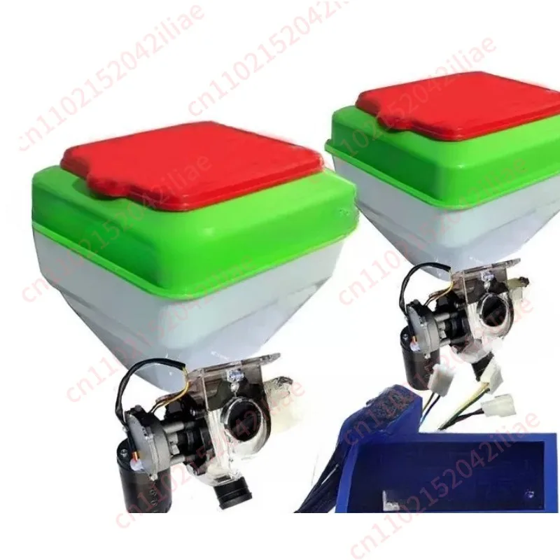 Single Automatic Fertilizer Dispenser, Fertilizer Bucket, Electric Fertilizer Dispenser Set