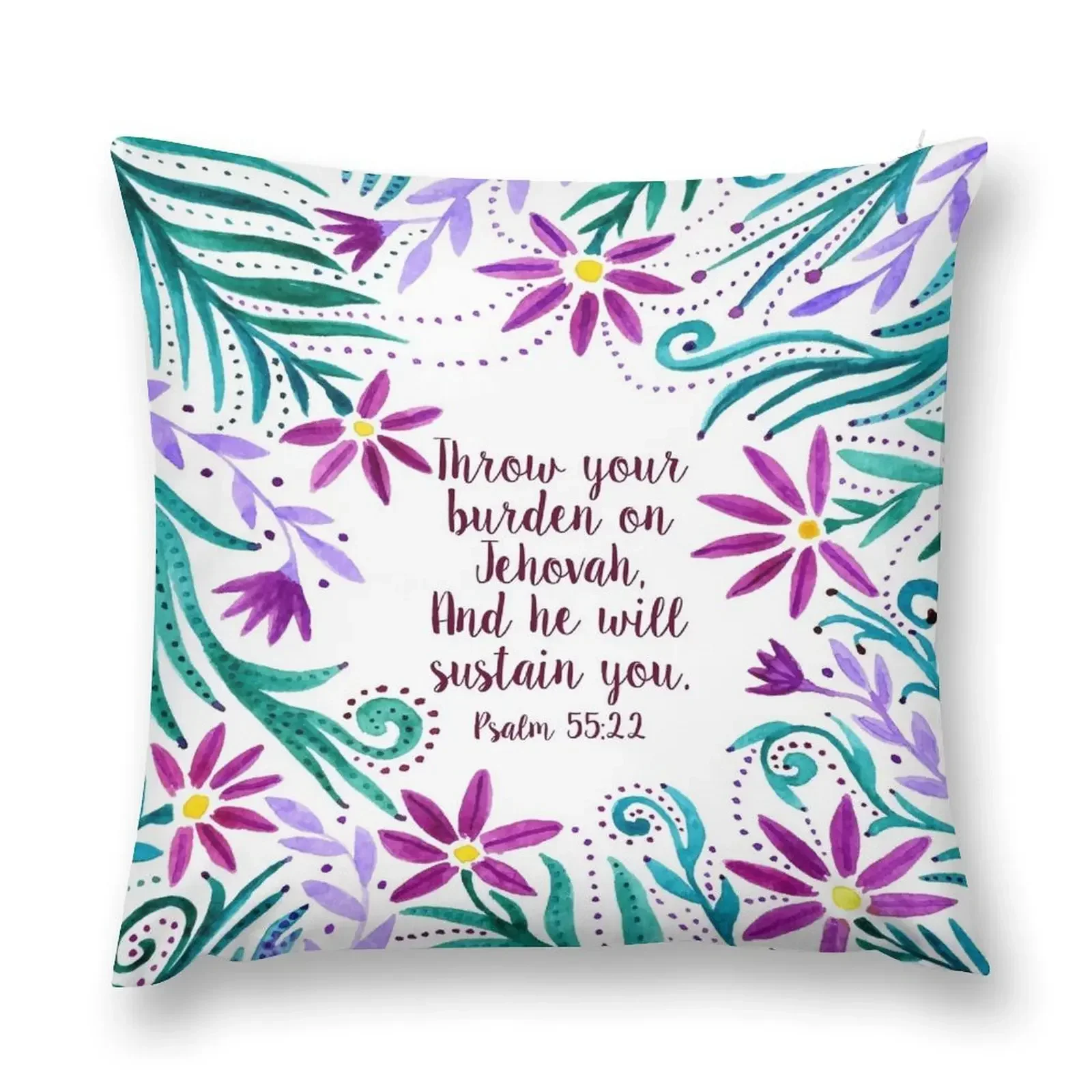 

Throw Your Burden Throw Pillow Ornamental Pillow Sofa Cushions Covers Cushion Cover pillow cover luxury