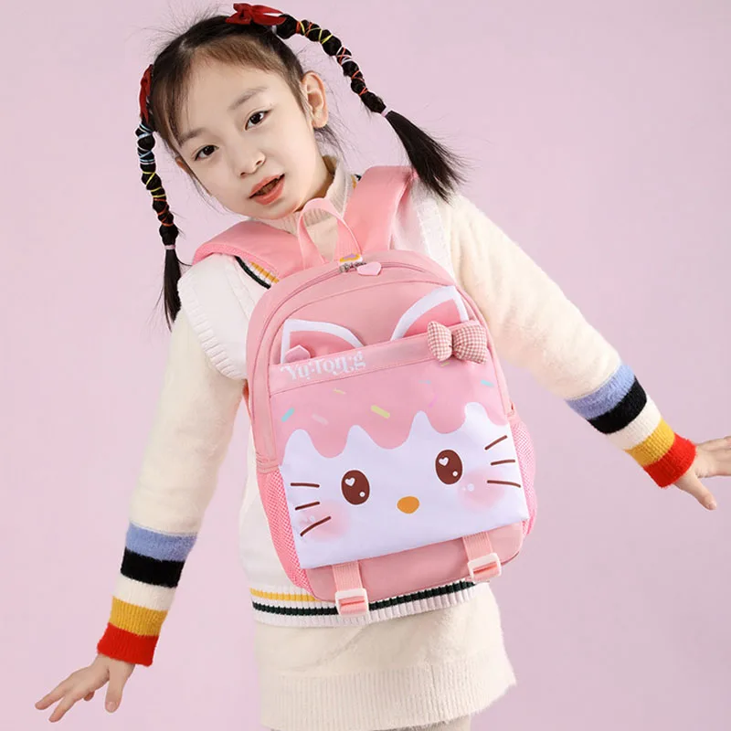 kindergarten school bag for boys cars 2023 New Cute Cartoon Princess Girls light weight backpacks