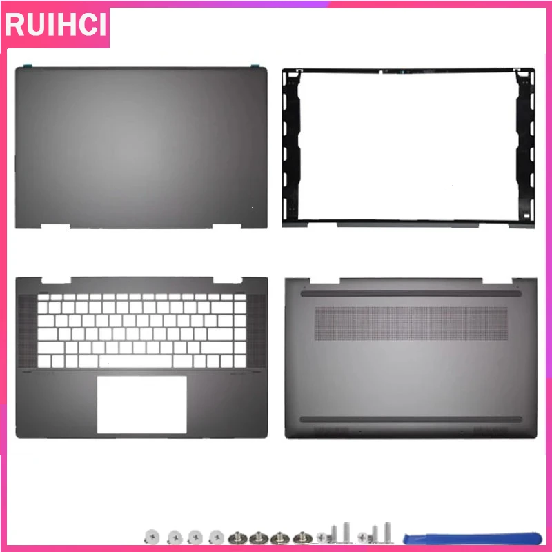 

Для ENVY X360 15-FE 15-FH новый ноутбук задняя крышка ЖК-дисплея/передняя панель/крышка на петлях/подставка для рук/нижний корпус N47953-B31 N47943-001