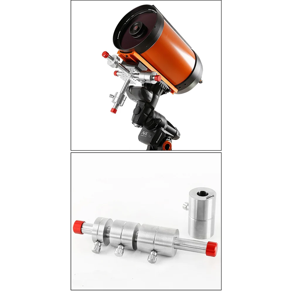 Accesorios para telescopio astronómico, diámetro de 20mm, 0,25 kg, 0,5 kg, 0,75 kg, 1KG, tornillos de acero inoxidable