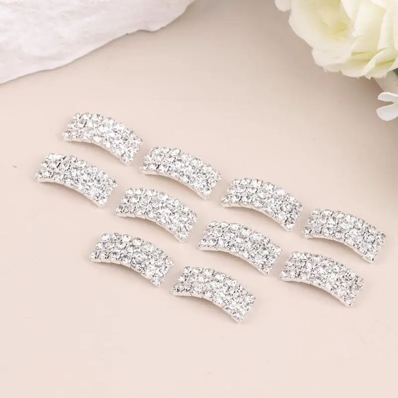 5/10 Stücke 20*9mm Multi Drainage Diamant Schnalle Kleidung Kopfbedeckungen DIY Dekortion Zubehör