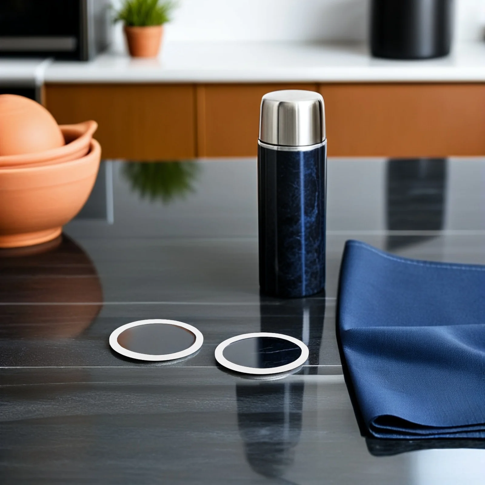 

24pcs Silicone Seals 70Mm Reusable Mason Jar Gasket Food Grade Airtight Leakproof For Canning Fermenting Storage Kitchen Jar