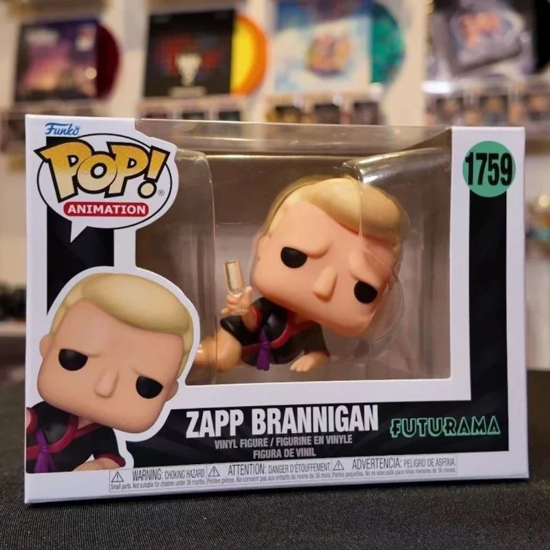 Funkopop Futurama Zapp Brannigan Turanga Leela Matador Bender Action Doll Model 1756 1758 1759 مجموعة دمى منحوتة من الفينيل