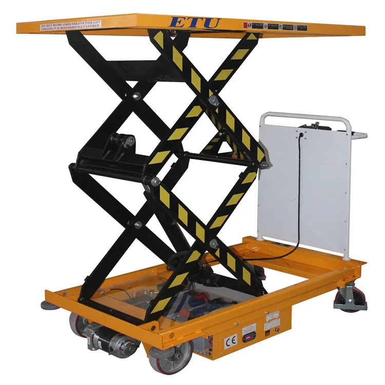 Manufacturer supplies all-electric lifting platform truck mobile hydraulic lifting table scissor lift loading and unloading