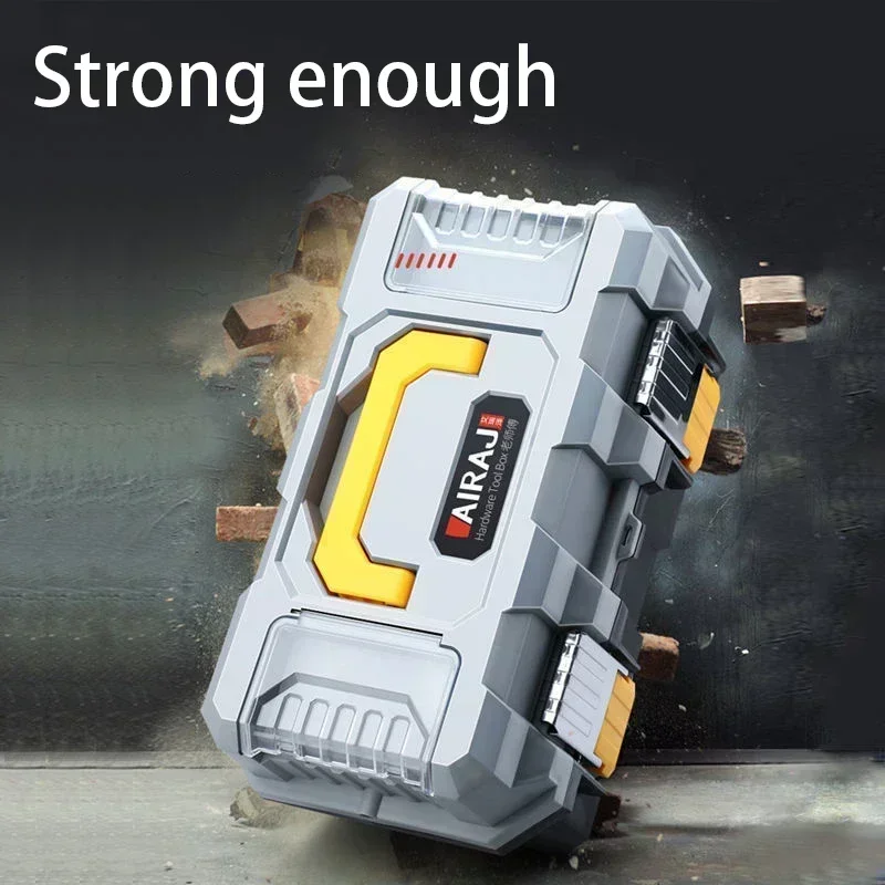 Folding 3 Layer Tool Box Profesional Auto Repair Storage Case Organizer Waterproof Hardware Suitcase Tool Mechanical Plastic Box
