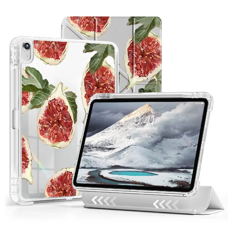 Holder Cover Tablet Case For iPad Pro 2025 Mini 6 7 11th 10th 9th 8th 7th 12.9inch Air 4 5 M3 M2 M4 11inch Y-Fold Cartoon