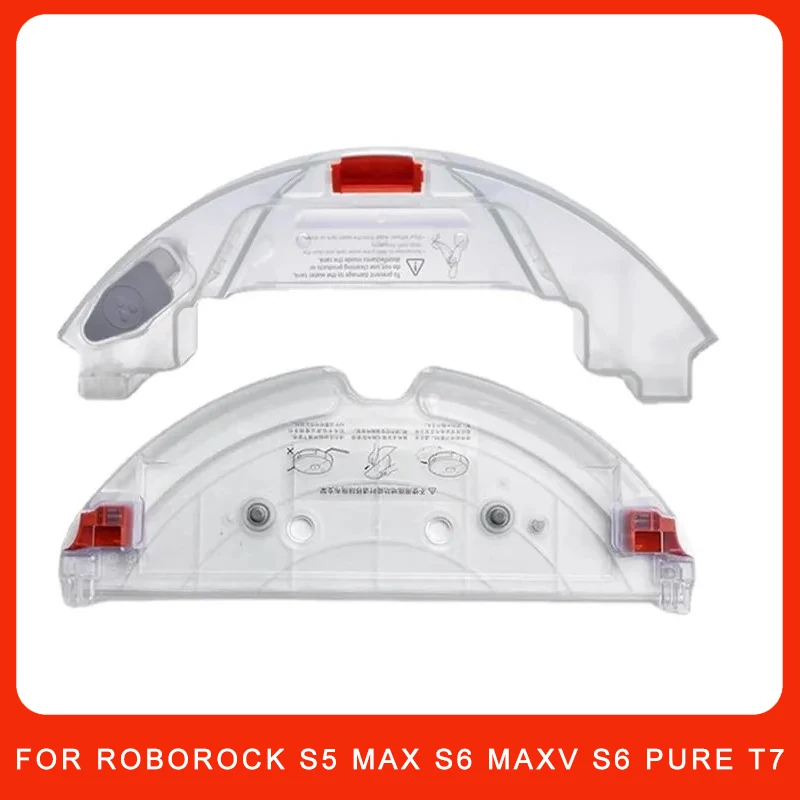 For Roborock S5 Max S6 MaxV S6 PURE T7 Robot Vacuum Cleaner Accessories Water Tank Mop Rack Mop Cloth Replacement Parts