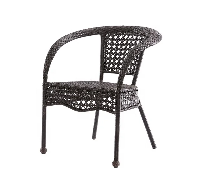 *Outdoor Cheap Plastic Rattan Weave Patio Balcony Leisure Chair Hot Selling Resort Acapulco Chair