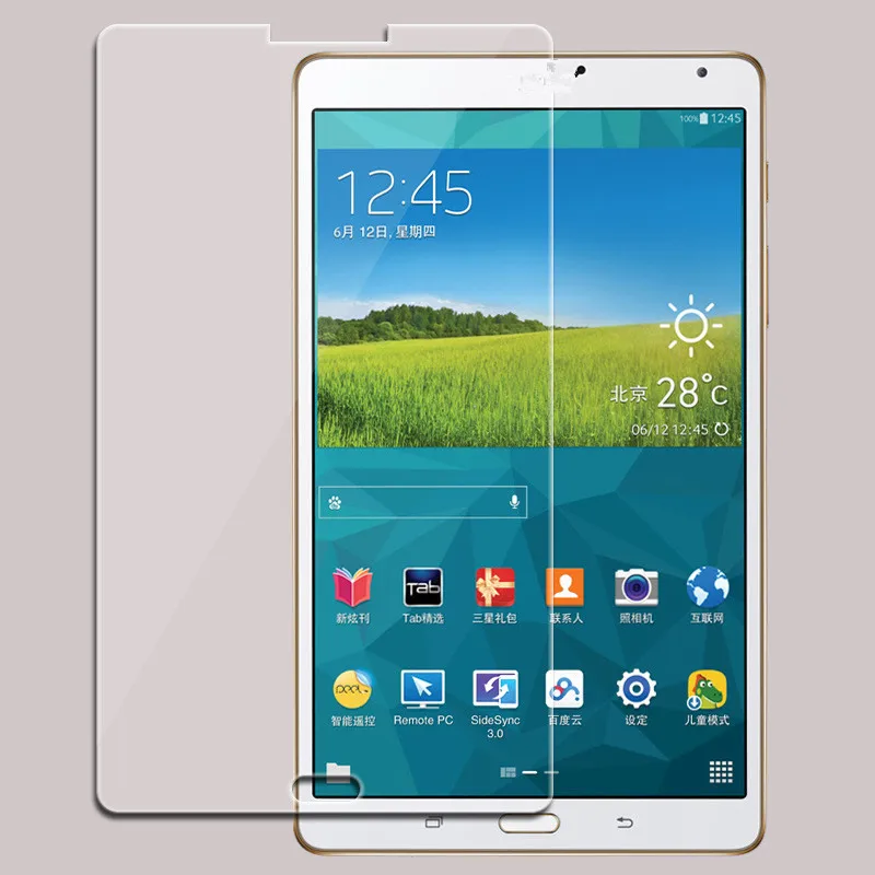 9H กระจกนิรภัยสำหรับ Samsung Galaxy Tab S T700 SM-T701 T705 T705C 8.4นิ้วแท็บเล็ตหน้าจอป้องกันฟิล์ม glass Guard
