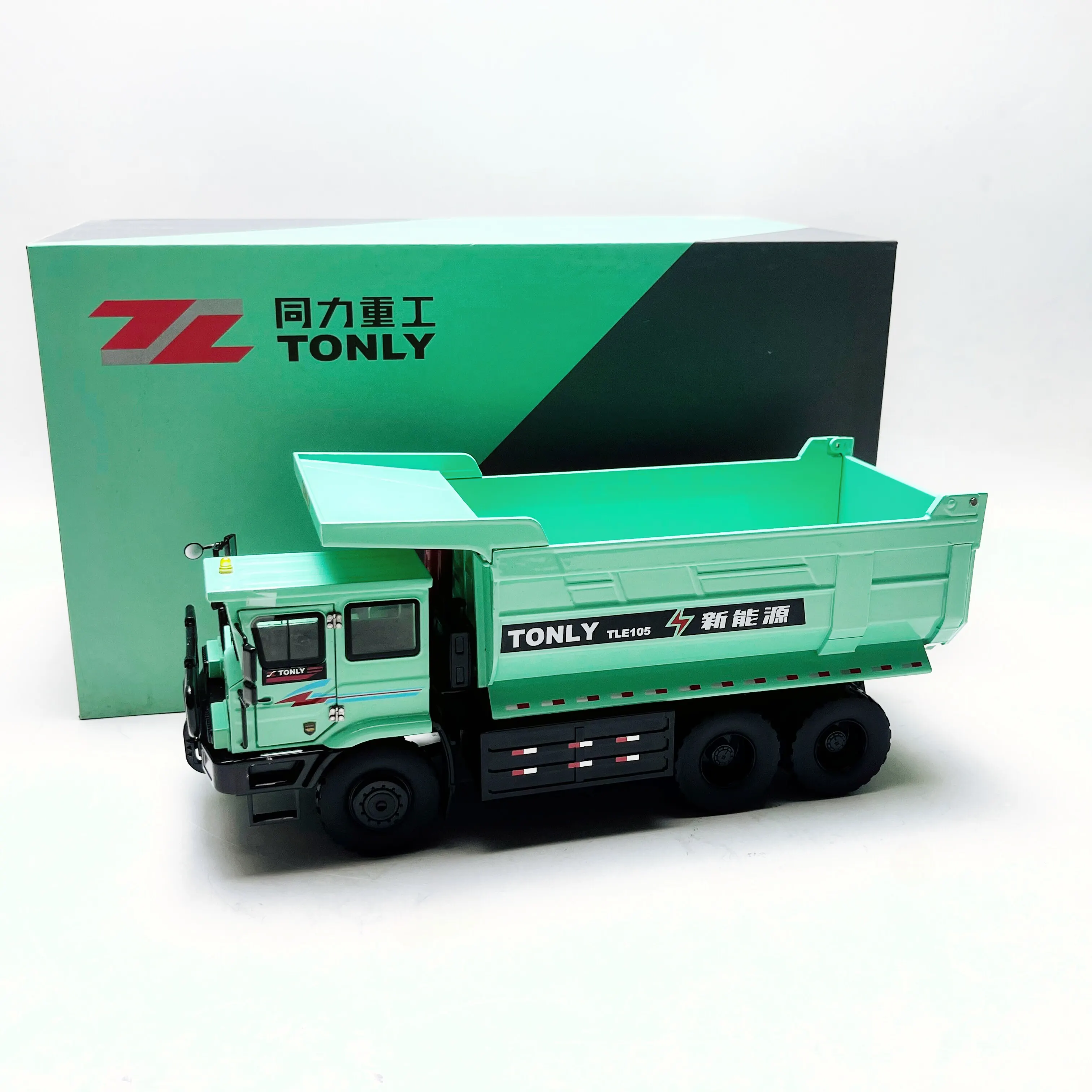 

Diecast 1/35 Scale TONLY Heavy Industry TLE105 New Energy Alloy Car Model