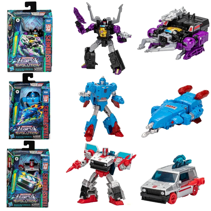 In Stock Transformers Toys Legacy Evolution Deluxe Class Beachcomber Axlegrease HotShot Action Figures Gifts Hobbies Collectible