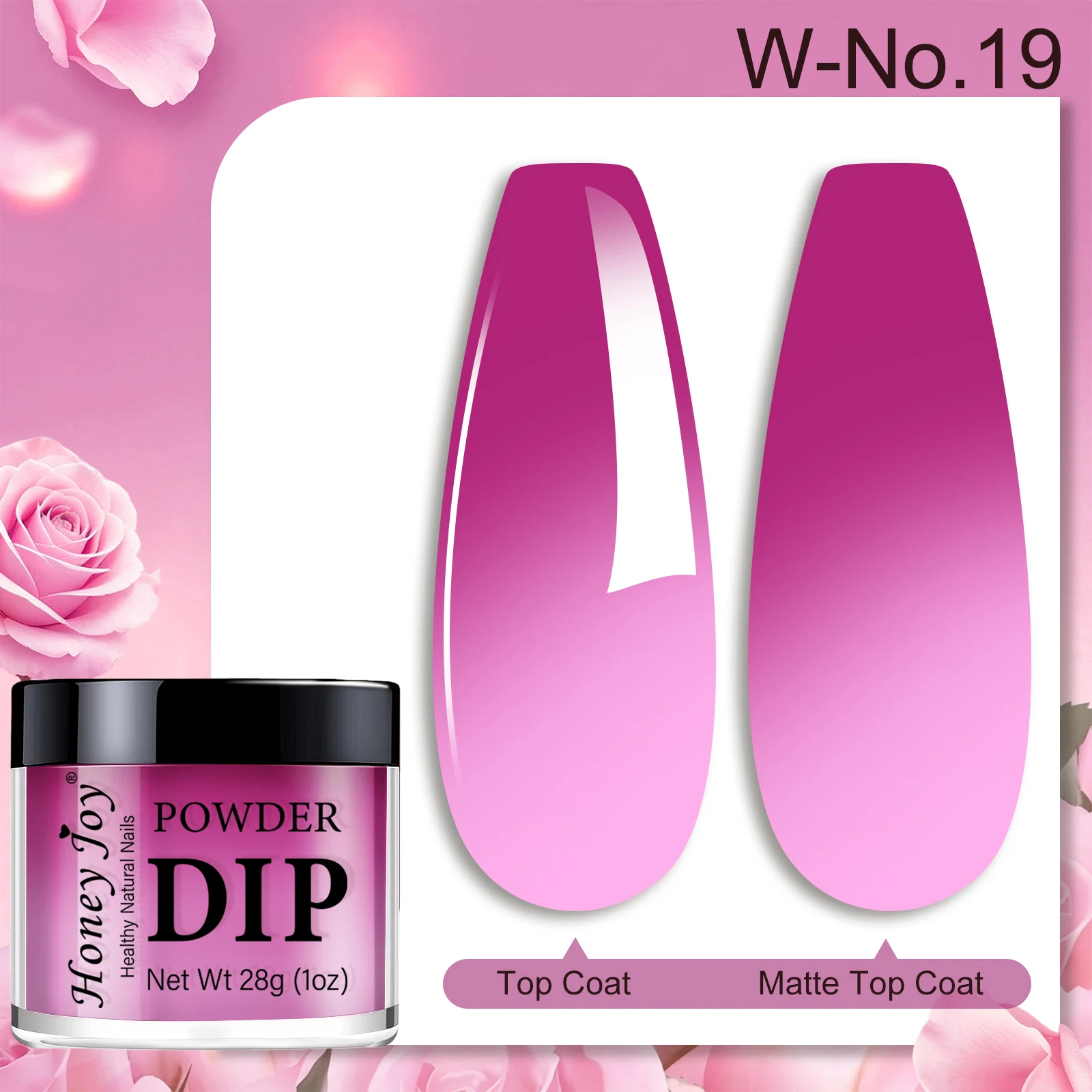 28g/Topf Acryl Tauchpulver Temperatur Farbwechsel Glanz Glitter Dip Powder System als Nagellack-Effekt Nail Art Salon DIY – Detail 7