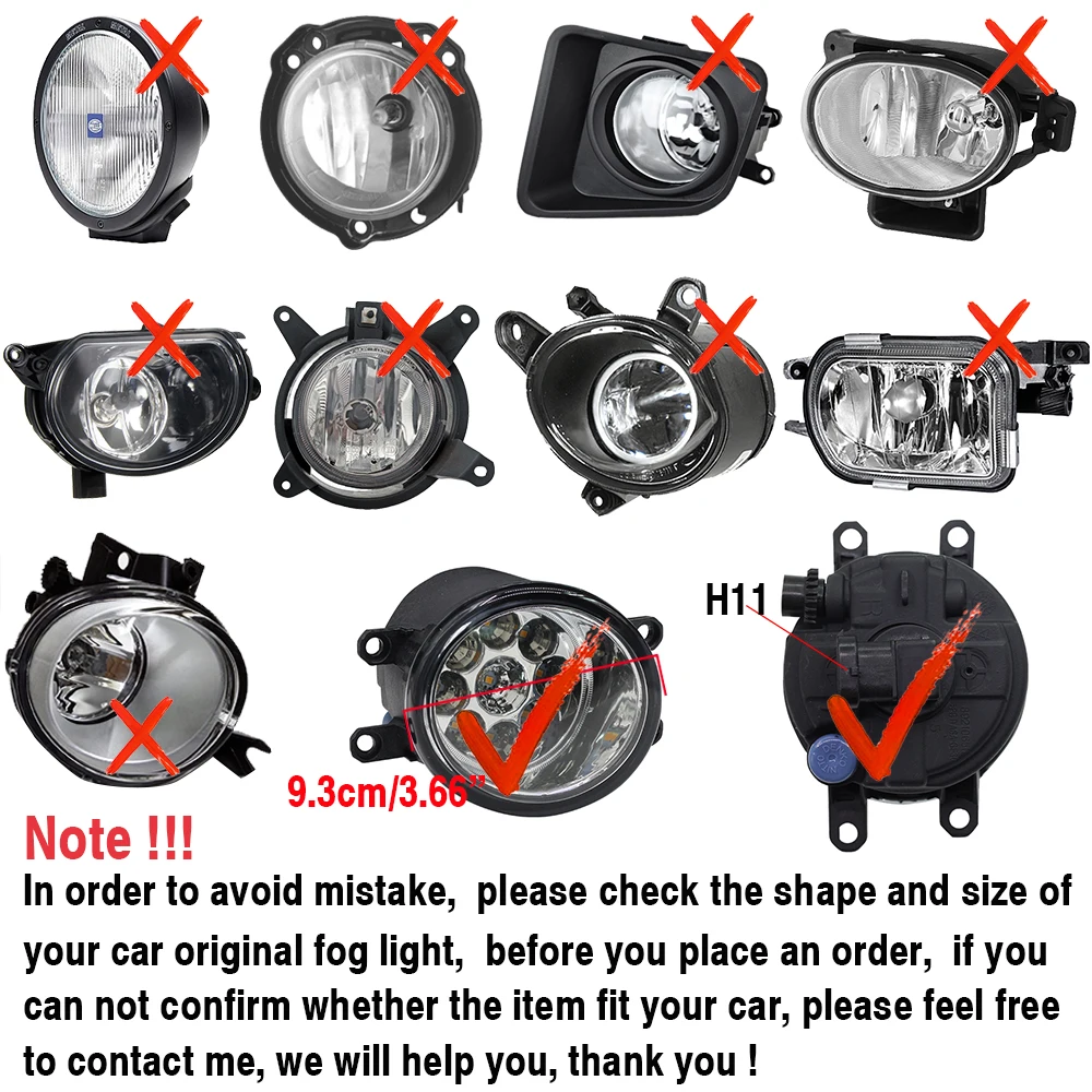 Car-Styling NEW LED Fog Lamps DRL 12V H11 For Toyota Avensis Estate Saloon Hatchback T25  2003-2008 Front Bumper Fog Lights Lamp