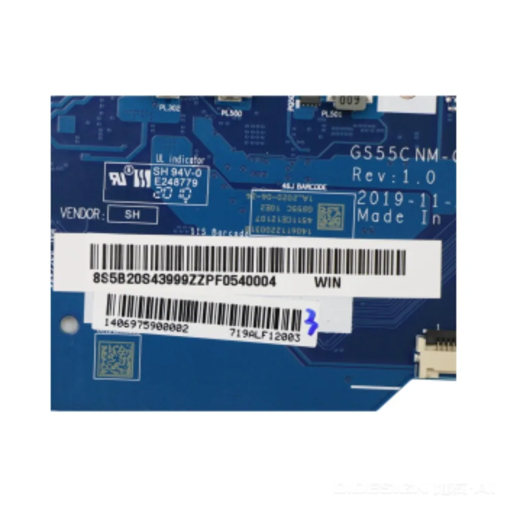 

Ideapad L3-15IML05 Motherboards for Lenovo NM-C951 Laptop Mainboard with CPU I3-10110 I5-10210 I7-10510 UMA RAM 4G
