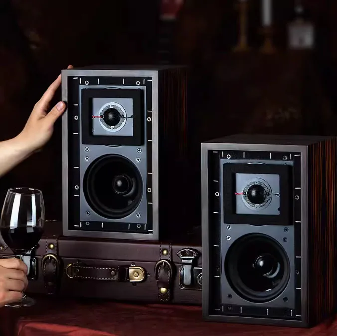 

LS3/5A HIFI Динамик Полка для книг Динамик Деревянный корпус Пассивный Без батареи Без потерь