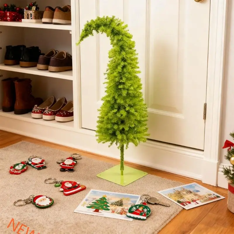 

Quick Assembly PVC Festival Tree With Light and Ball Ornament For Indoor