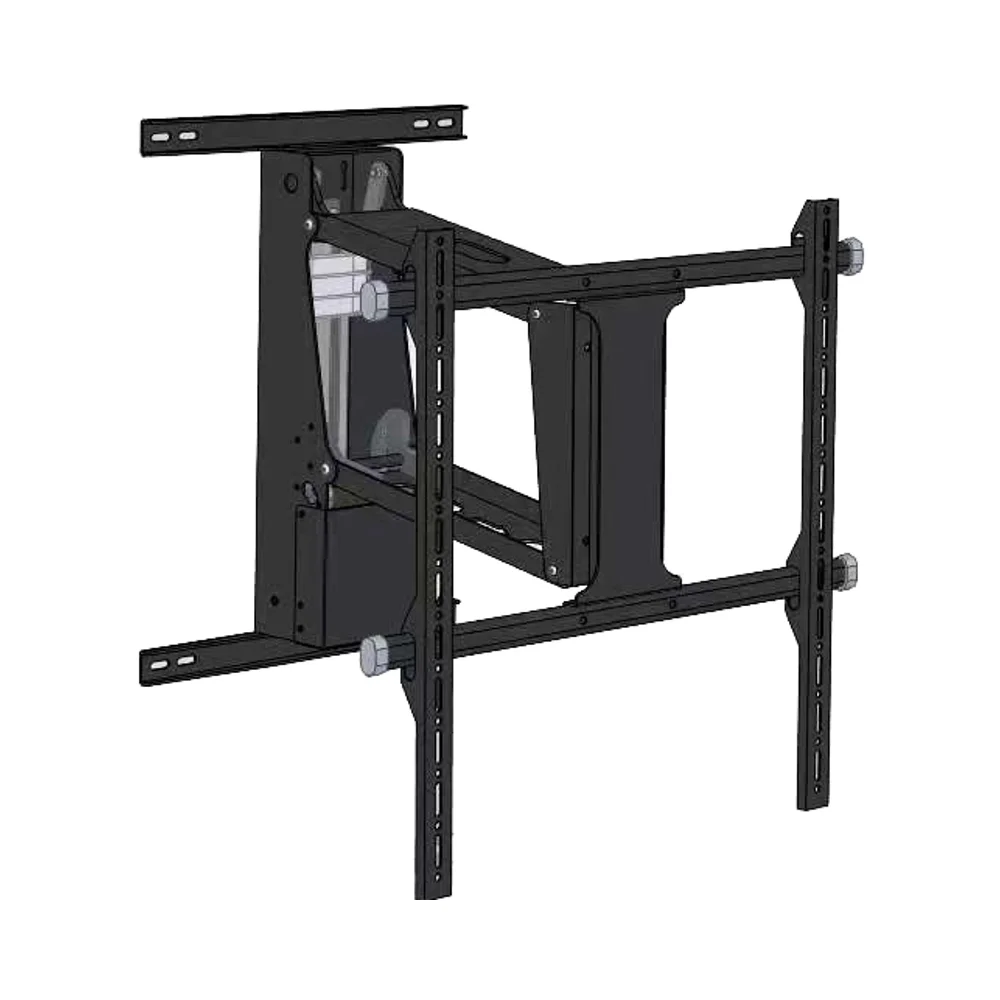 Soporte de montaje en pared motorizado para televisores de 32-65 pulgadas en chimeneas Material de acero Soporte de TV arriba y abajo