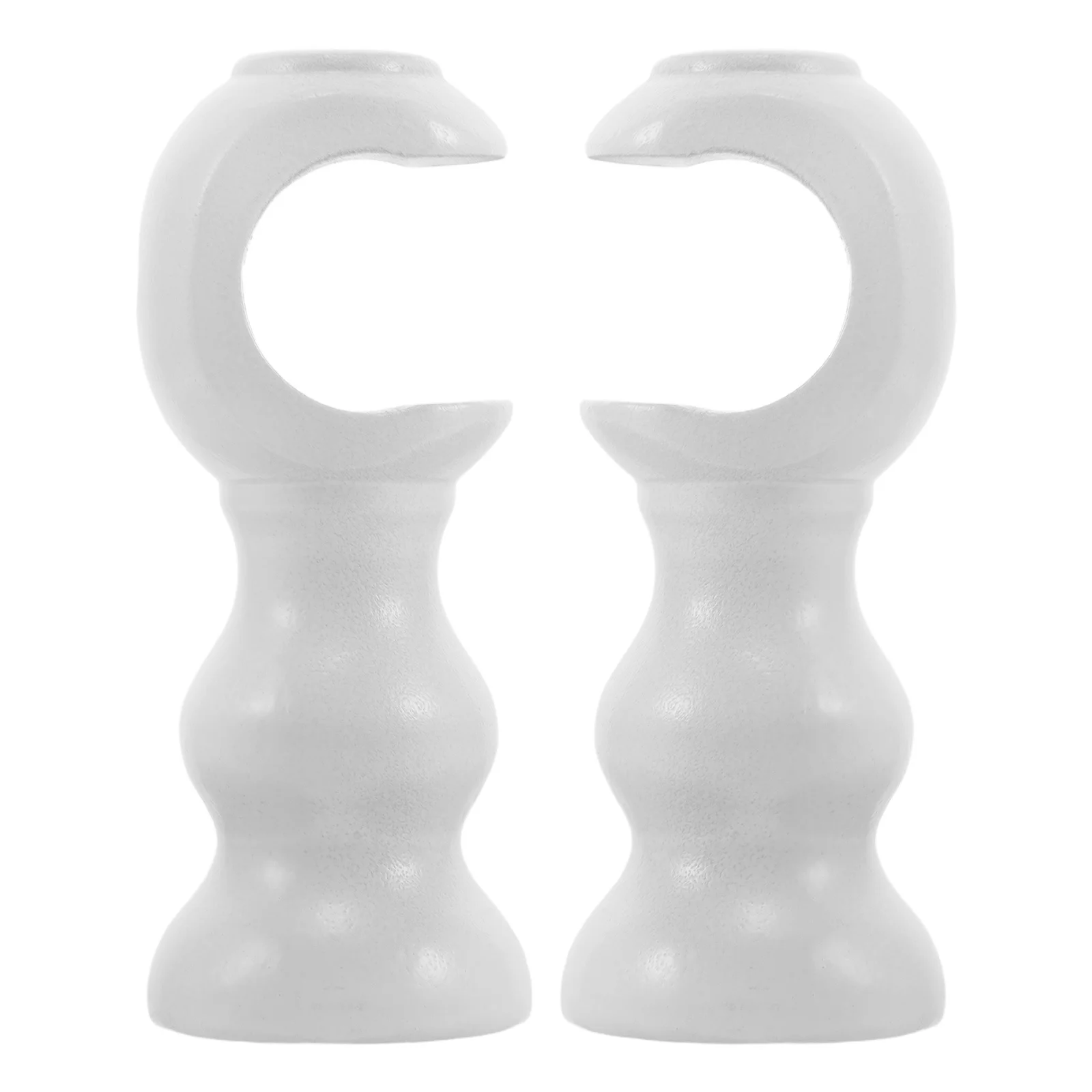 

2Pcs Wood Curtain Pole Brackets Easy to Install Sturdy and Stylish for All Curtains and Drapery Rods Wood Curtain Rod Bracket