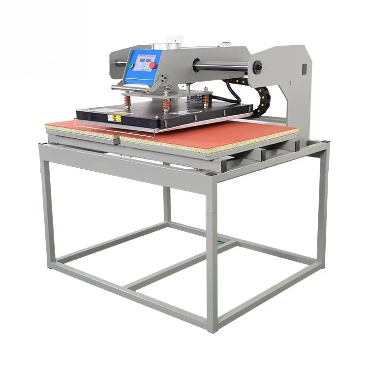60x80 Double Stations Pneumatic Heat Press Transfer Machine Sublimation