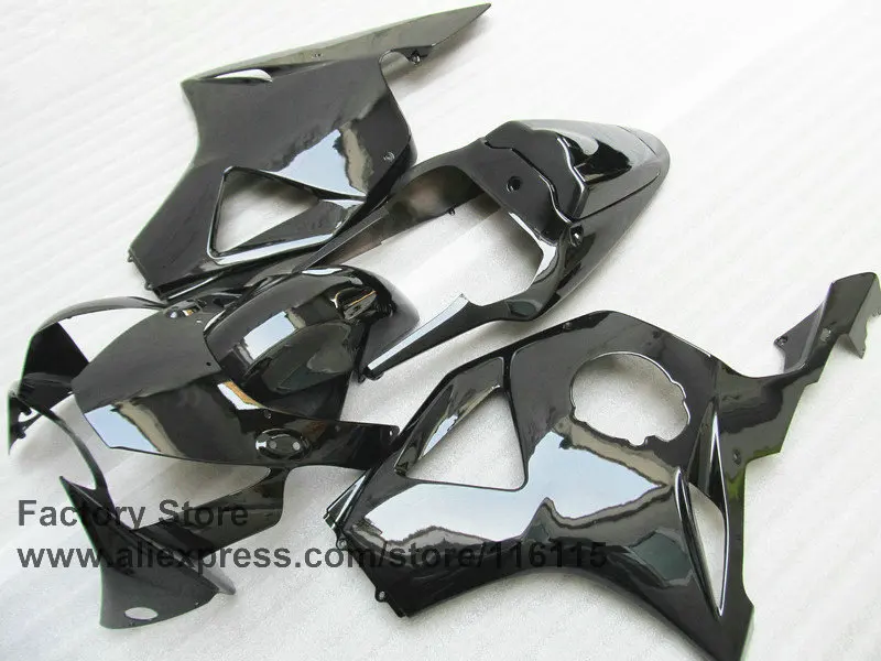 Customize glossy black fairings for  CBR 900RR 2002 2003 fireblade CBR 954 RR CBR 900RR 02 03 Compression fairing parts