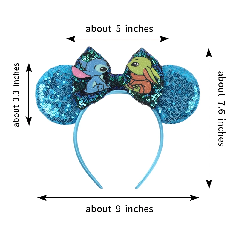 New Stitch Disney Mickey Headband Children Festival Party5\