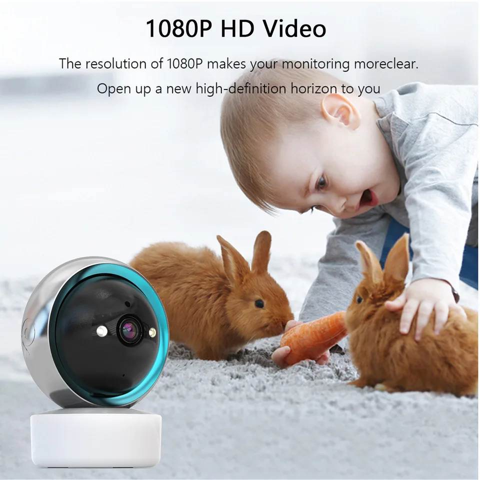 2MP 1080P Tuya/iCSEE app Full Color Wireless PTZ IP Dome Camera AI Humanoid Detection Home Security CCTV Intercom Baby MOnitor