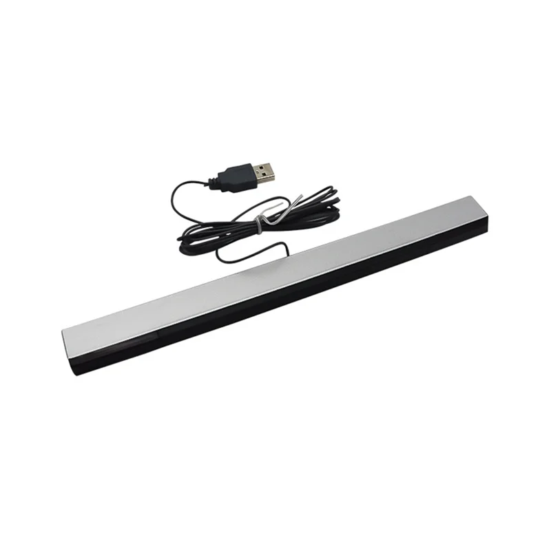 N88R Voor Wii Sensor Bar Plastic Sensor Bar Bedrade Ontvangers IR Signaal Ray USB Plug Vervanging Voor Nitendo Remote