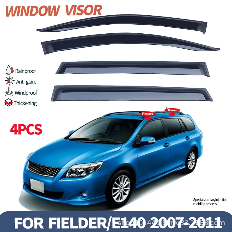 

Suitable for Corolla Touring Edition Fielder 2007-2012 rain shield, window rain eyebrow exterior decoration modification