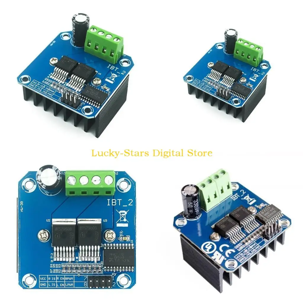 

T3EE Высокая мощность для модуля привода CarMotor BTS7960 43A, контроль ограничения тока