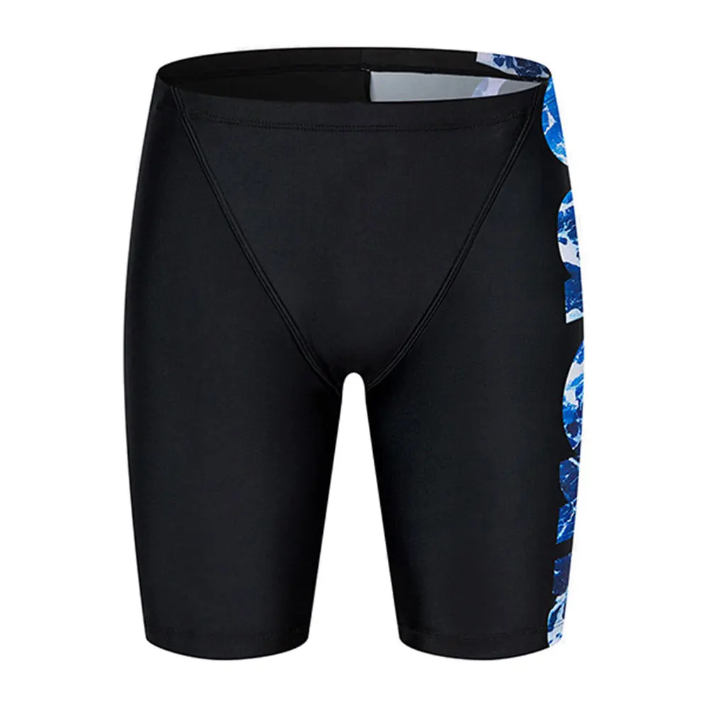 

New Summer Men's Swim Jammer Endurance Athletic Training Swimsuit Short Beach Swimming Trunks Swimwear Jammers Tight Surf Shorts