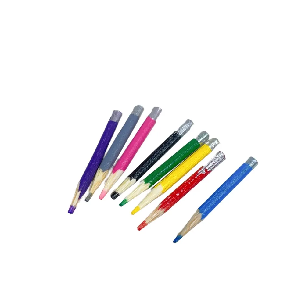 

Simulation Dollhouse Pencils Study Scene Writing Materials Mini Colored Pencils Playing House 1:12 Miniature Pen