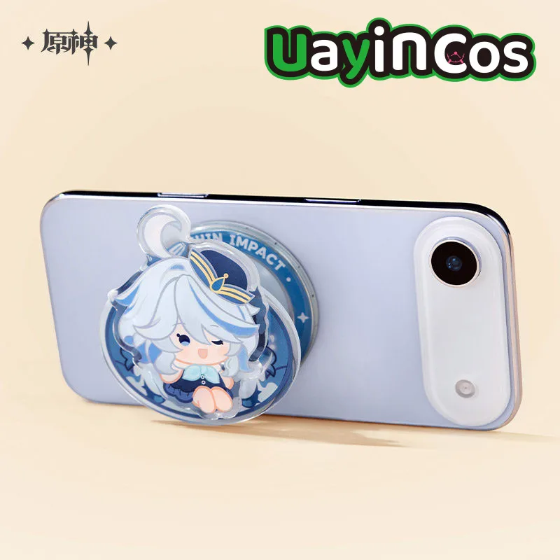 

Official Genshin Impact Midsummer Party Theme Airbag Phone Holder With Magnetic Attraction Ornament Anime Figure Game Toy Gifts