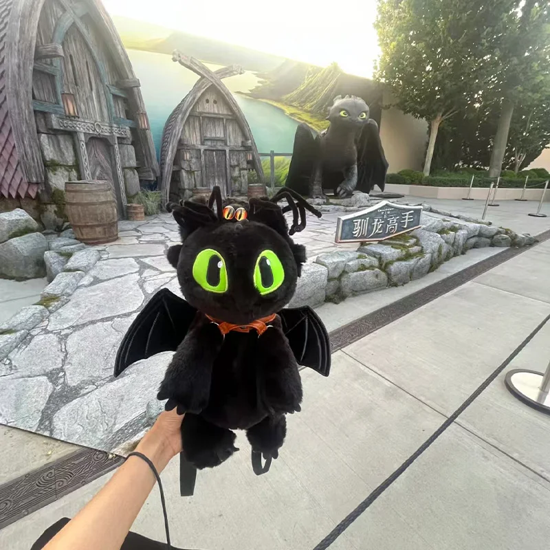 กระเป๋าเป้สะพายหลังตุ๊กตาการ์ตูนไร้ฟันน่ารัก กระเป๋าเดินทาง ของใช้ต่างๆ ความจุขนาดใหญ่ สไตล์ลำลอง อเนกประสงค์ ใช้งานได้จริง ของขวัญคริสต์มาสสำหรับเด็กผู้หญิง