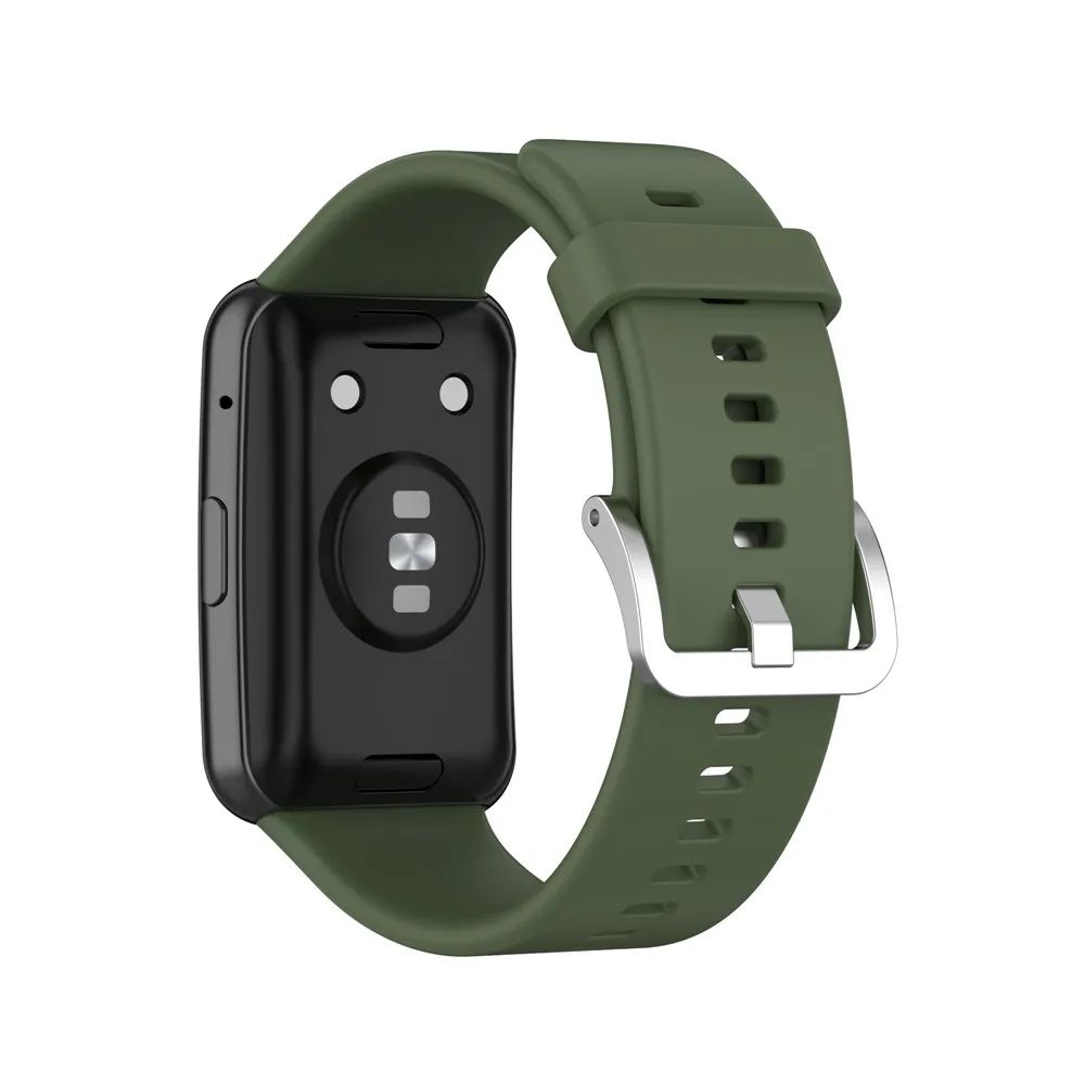 BEHUA Buntes Silikonarmband für Huawei Watch Fit Original Smartwatch-Zubehör, Handgelenksband mit Werkzeug, einfache Anpassung – Detail 11