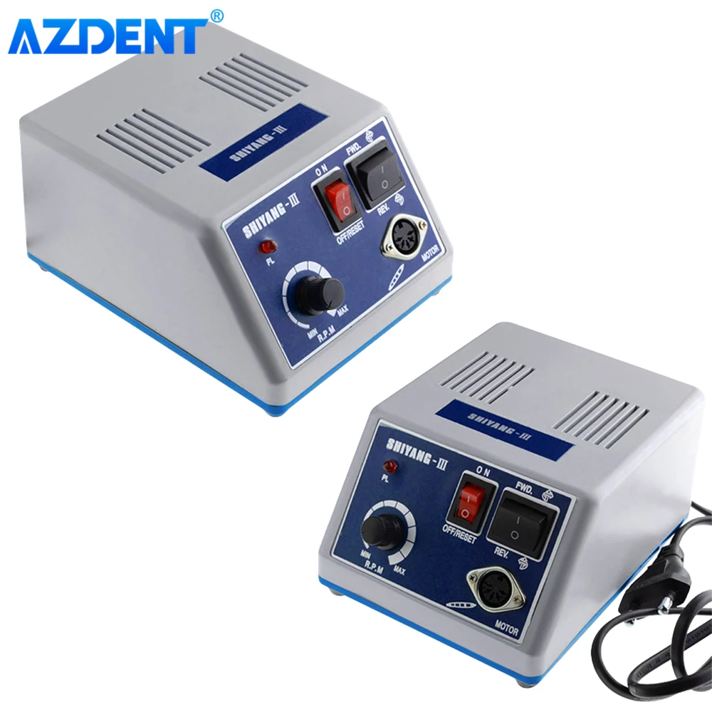 Dental Micromotor Polisher Polishing Equipment AZDENT Marathon N3 Lab Electric Micro Motor Machine Tools 35000RPM Hand Grinder