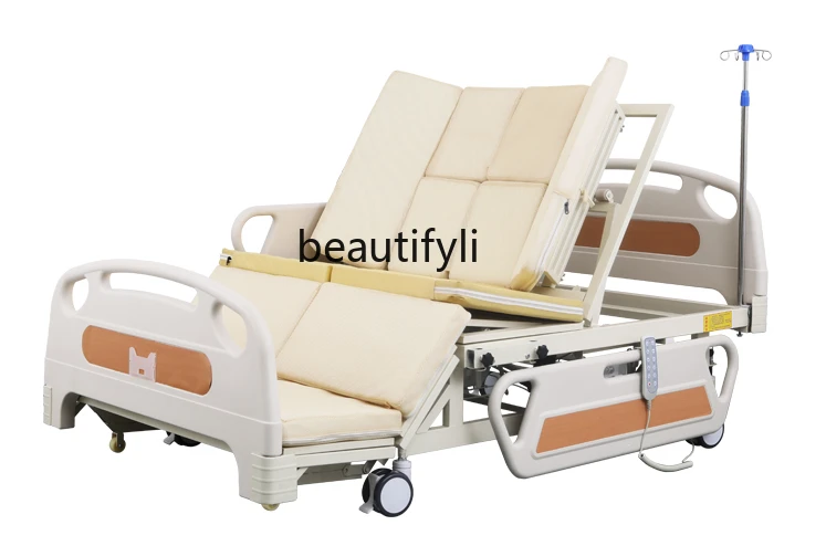 Widened 1.2 M Household Multi-Function Electric Nursing Bed Paralysis Patient Bed for the Elderly Turn over Therapeutic Bed