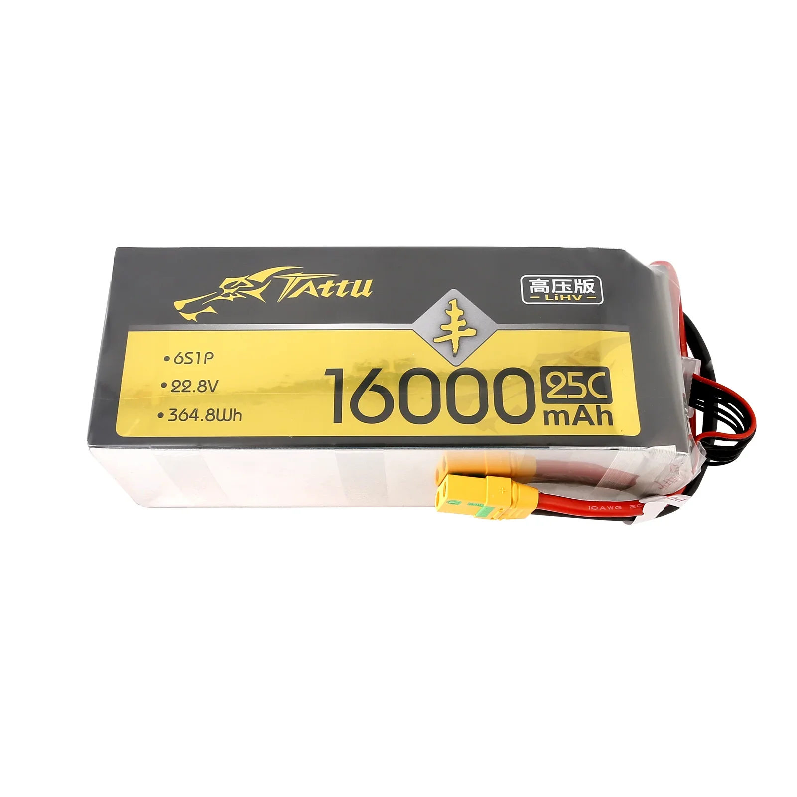 Tattu UAV HV Lipo Battery 16000mAh 22000mah 6S 22.8V 25C XT90S Plug Large Capacity Agricultural Drones