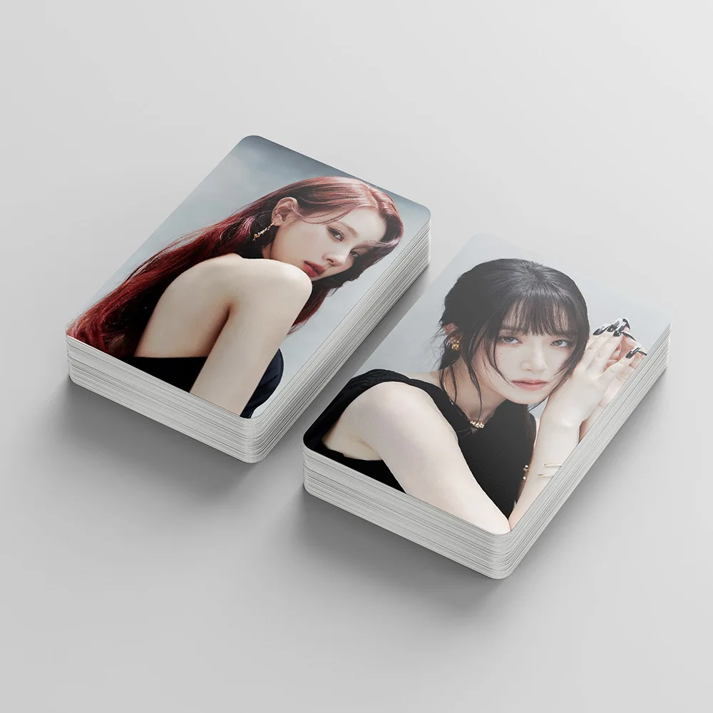 55 Stks/doos Kpop Yuqi Miyeon Soyeon 2 Nieuw Album Super Lady Lomo Kaarten Shuhua Minnie Mode Fotocards Fans Verzamelobjecten Geschenken