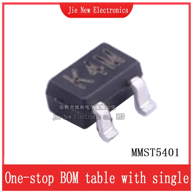 100PCS MMST2907A  MMST2222A MMST5401 MMST5551 MMST3904 MMST3906 SOT-323 SMD Chip Transistor