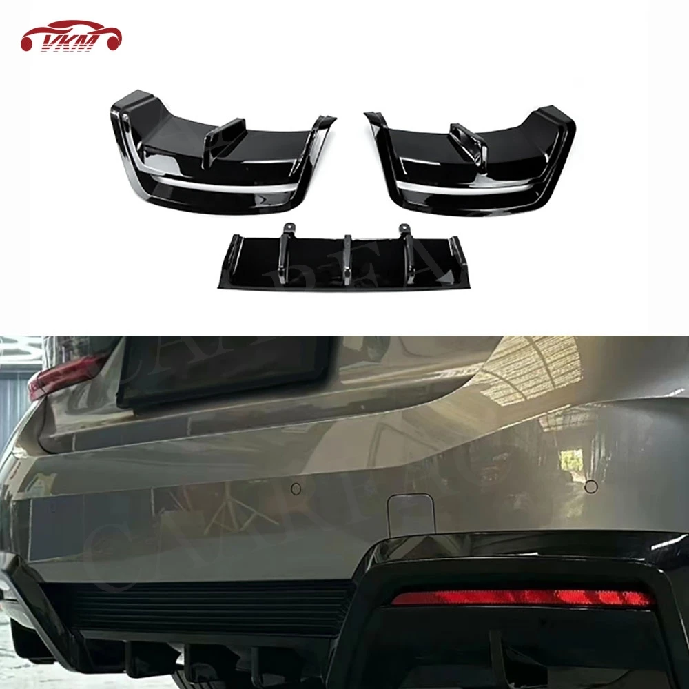 

Rear Bumper Diffuser Trims Body Kit For BMW i3 2022 Rear Side Splitters Spoiler Lip Back Bumper Guard Protector Car Accessories