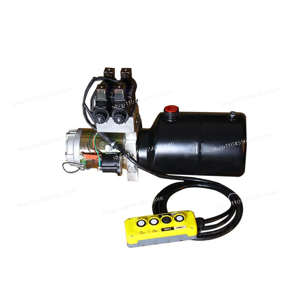 12-72V Hydraulic Power Unit Assembly | Single/Double-Acting Pump Station for Electric Lift Platform