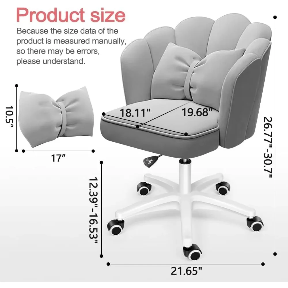 Office Chair Cute Petal Desk Chair Computer Armchair Mobile Portable Folding Chairs Siege Gaming Chairs for Pc Furniture Choise