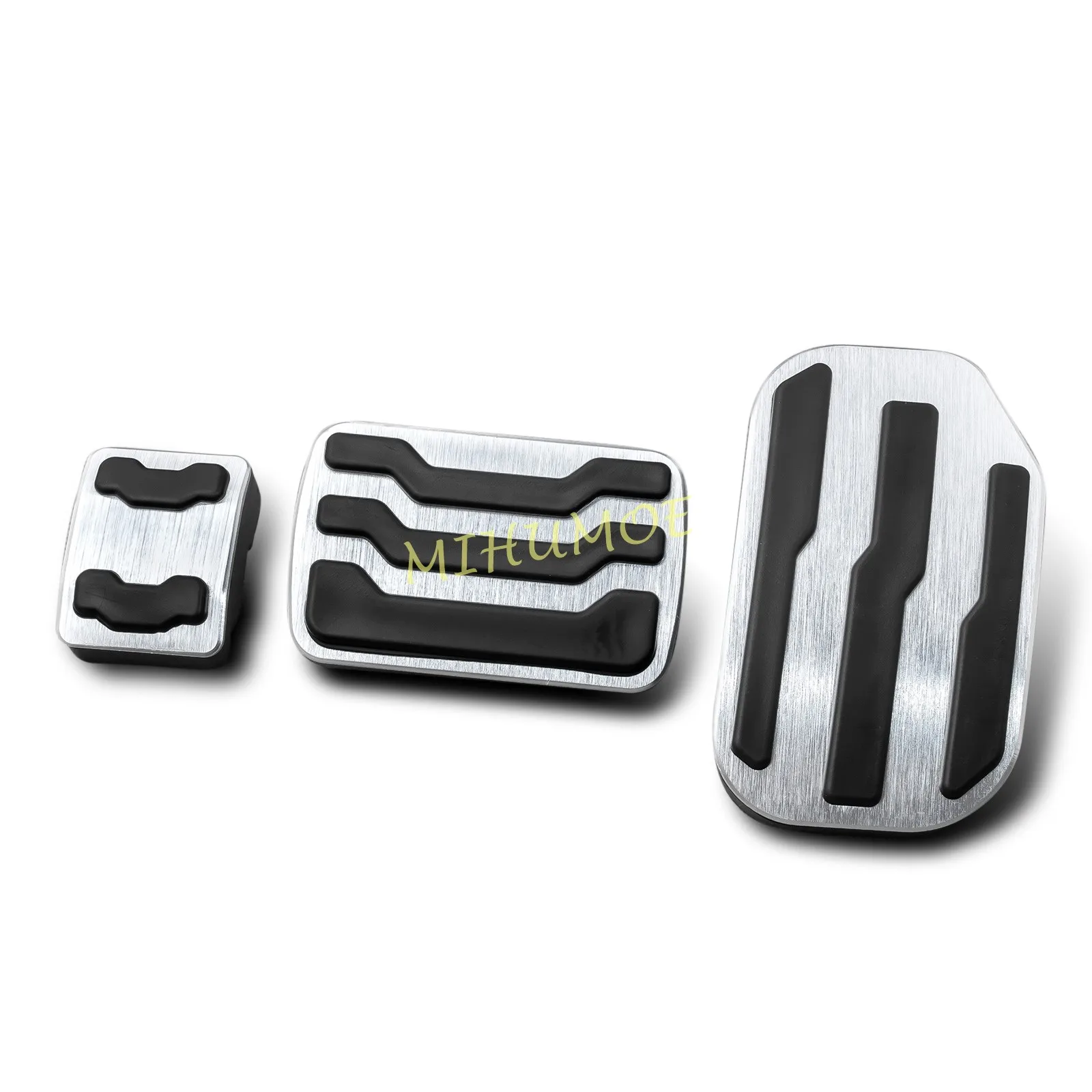 Aluminium Alloy Parking Brake Gas Pedal Pad Cover Accessories For Ford F150 2015-2020 / Expedition Lincoln Navigator 2018-2021
