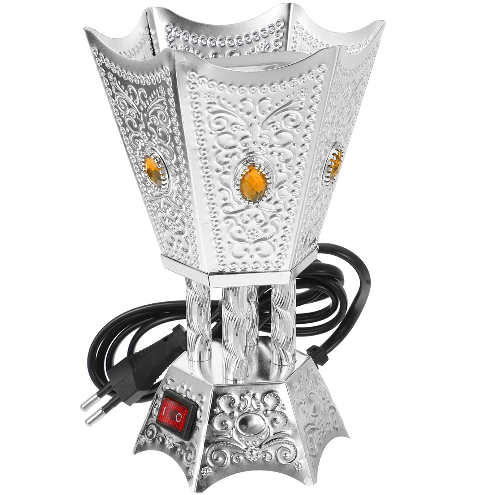 

Middle East Style Incense Burner Plug Censer Electric Insence Aromatic Iron Decorative