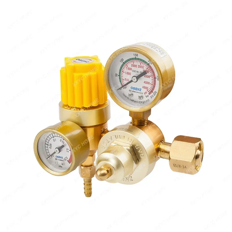 

Arc Welding Machine Gas-Saving Pressure Reducing Valve Pressure Reducer Pressure Gauge Argon Meter OBC-015B