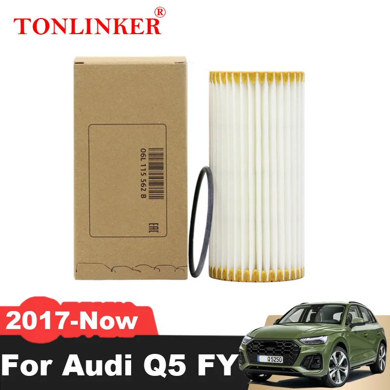 

Масляный фильтр TONLINKER 06L115562B для Audi Q5 FY 2,0 45TFSI Quattro Q5Sportback 2017 2018 2019 2020 2021 2022-Now 06L115466C FYB